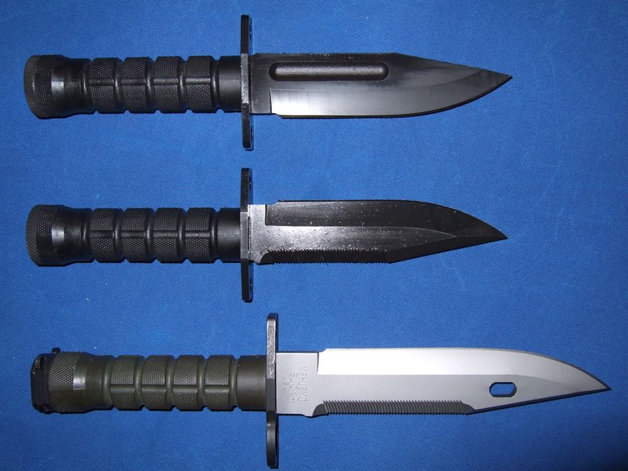 M9M4 BAYONET : COLLECTION KNIFE BUCK – LANCAY – PHROBIS USA KNIVES 